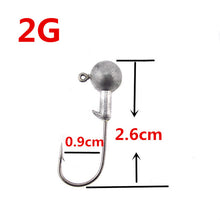 5 PSC 1g/3g/5g/5.5g/10g Lead Head Hook