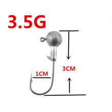 5 PSC 1g/3g/5g/5.5g/10g Lead Head Hook