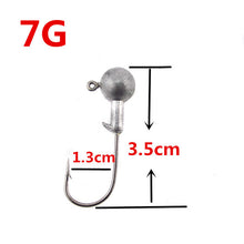 5 PSC 1g/3g/5g/5.5g/10g Lead Head Hook