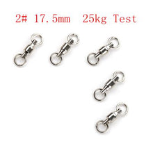 5Pcs Size 0/1/2/4/6/7/8# Ball Bearing Fishing