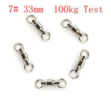 5Pcs Size 0/1/2/4/6/7/8# Ball Bearing Fishing