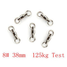 5Pcs Size 0/1/2/4/6/7/8# Ball Bearing Fishing