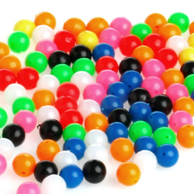 100Pcs Round Fishing Lure 6mm 8mm