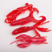4pcs shrimp soft fishing lure