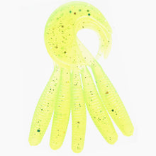 5 Pcs  Screw curly tail soft lure 6cm 2g