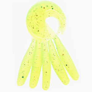 5 Pcs  Screw curly tail soft lure 6cm 2g