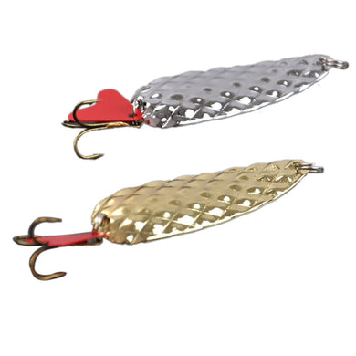 2PC Metal Fishing spoon