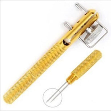 1PC Aluminum Alloy Outdoors Fishing Strand Knotter Double-headed