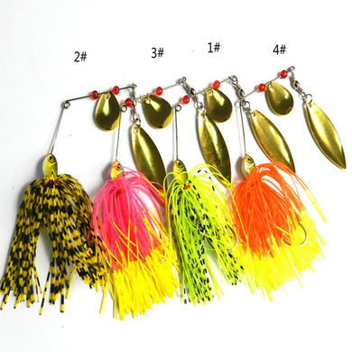 4pc Fish Metal Lure