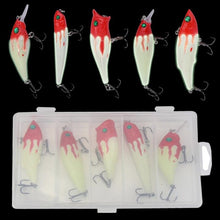 5pc3D Night Fishing Lure Plastic