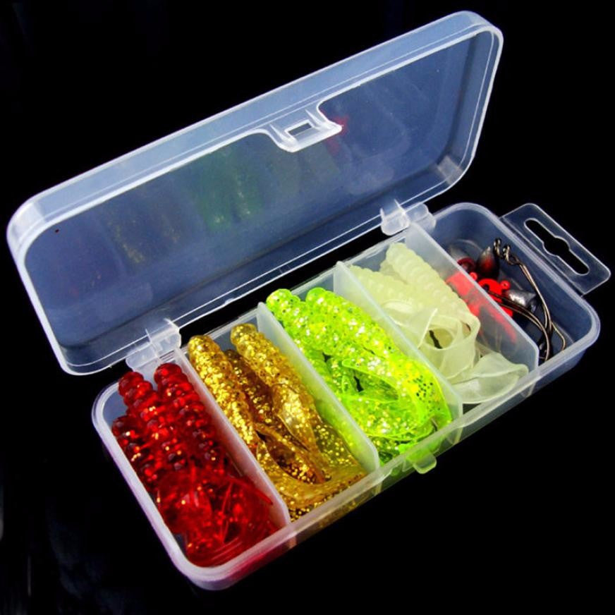 31Pcs Worm Lure Soft Plastic