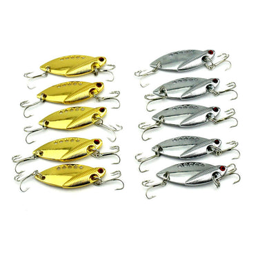 10pcs Fishing Lure3 Colors #6