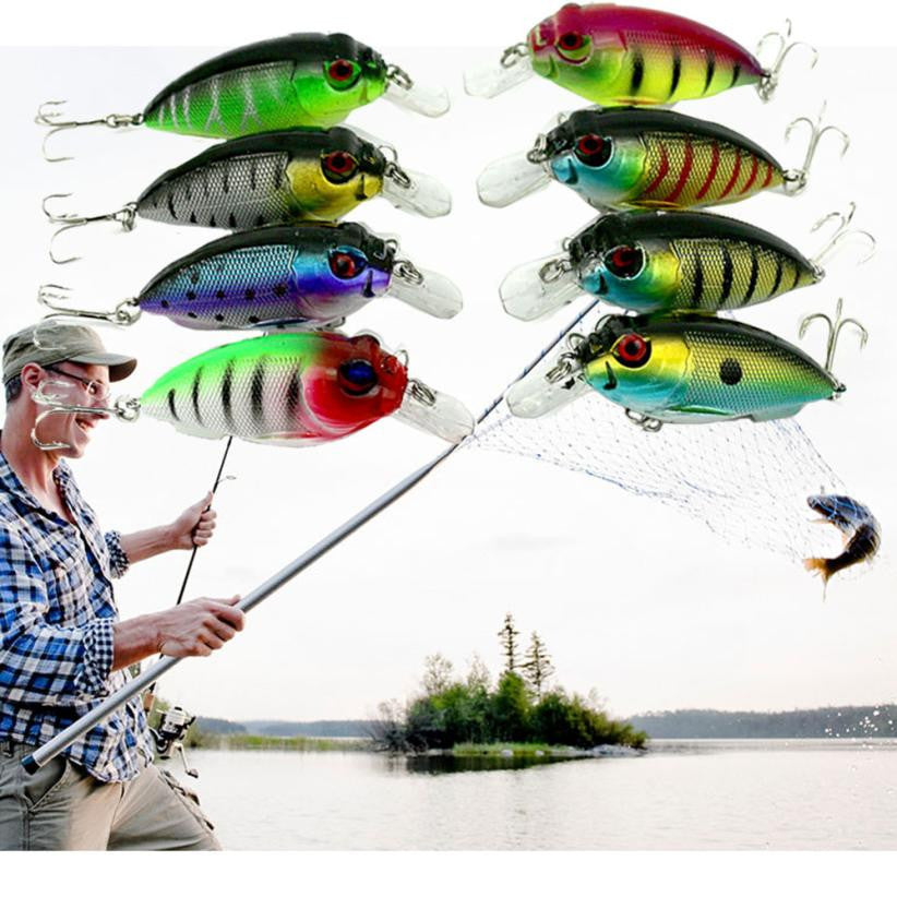 8Pcs Fishing Lures