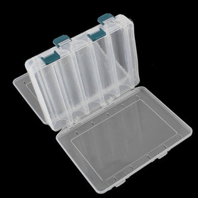 Double Sided 12 Compartment Plastic Box