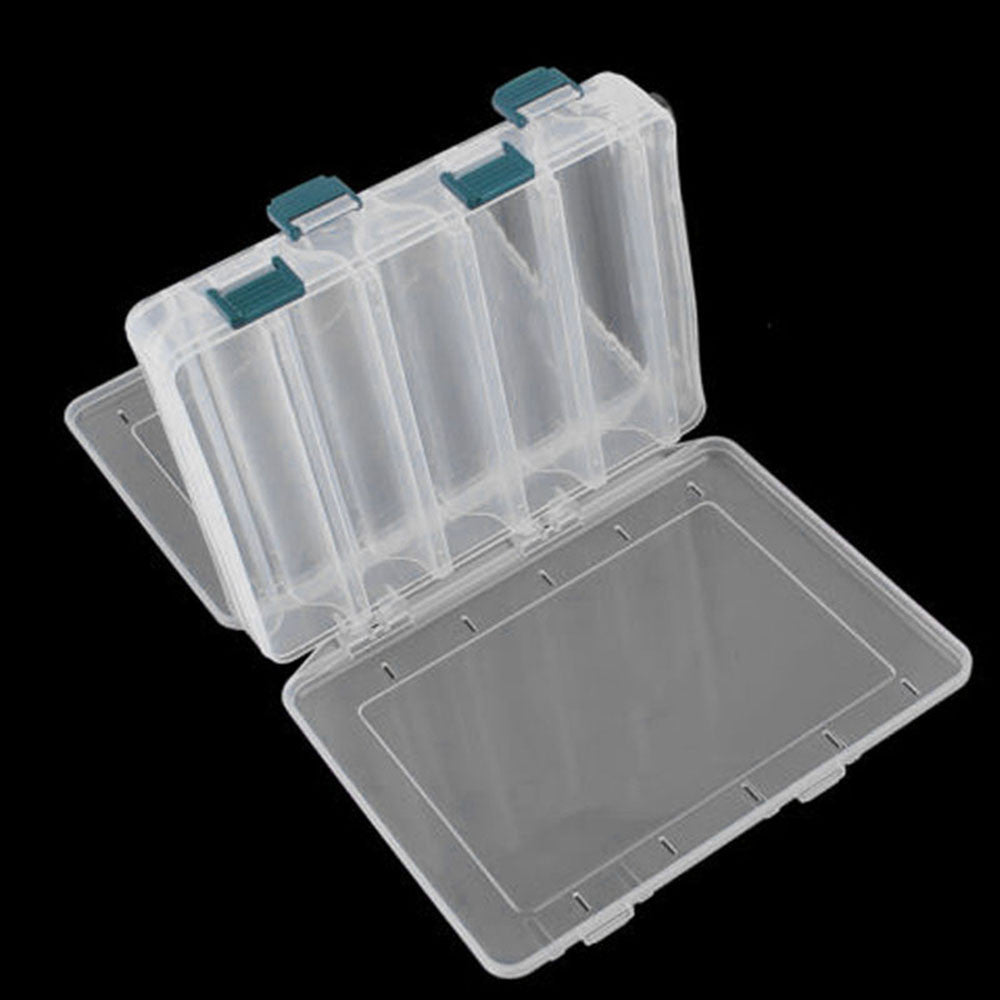 Double Sided 12 Compartment Plastic Box