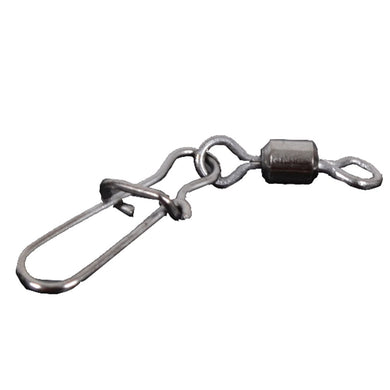 20pc Fishing Barrel Bearing Rolling Swivel Solid Ring