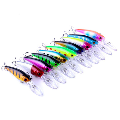 Lot 10 Pcs Fishing Lures
