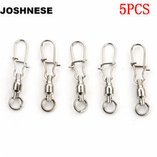 5PCS 2# 3# 4# 6# Ball Bearing Swivels Crane Duo Lock Snap
