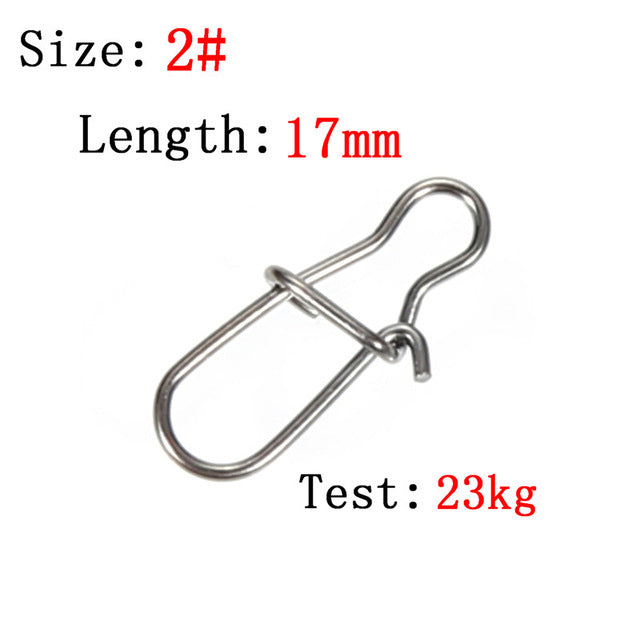50pcs Hook Lock Snap