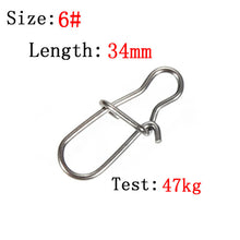 50pcs Hook Lock Snap