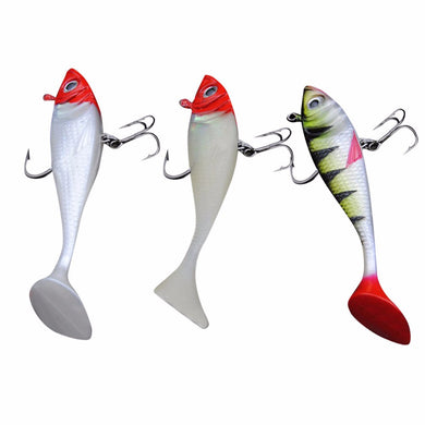 Two Different Size 3pcs Fishing Lures 10cm/8cm 19g