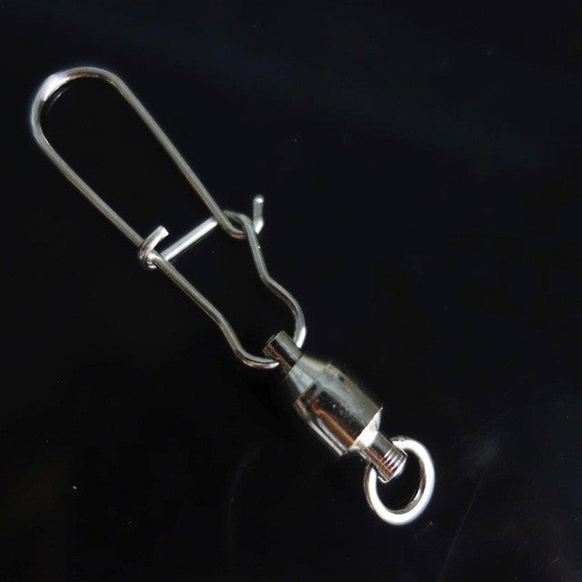 20PC Stainless Steel Fishing Tools Bearing Ring To Enhance The Needle Ring Connector Speed Ring #0~#8