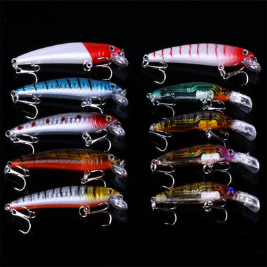 56pcs Fishing Lures Set Mixed Different Model