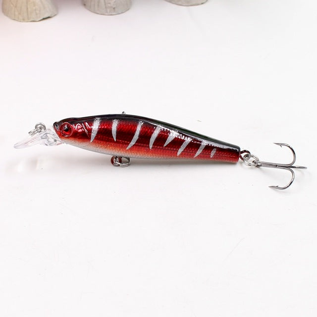 1Pcs 6Color 7cm 8.3g Fishing Bait