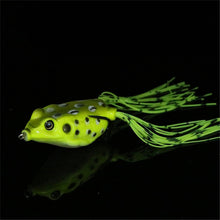 1Pcs 4cm 6g Soft  Frog Lures Silicone 8 Colors