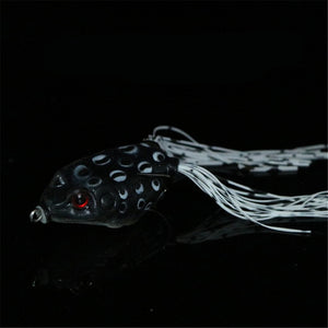 1Pcs 4cm 6g Soft  Frog Lures Silicone 8 Colors