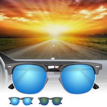 UV400 Half Frame Sunglasses Metal Frame