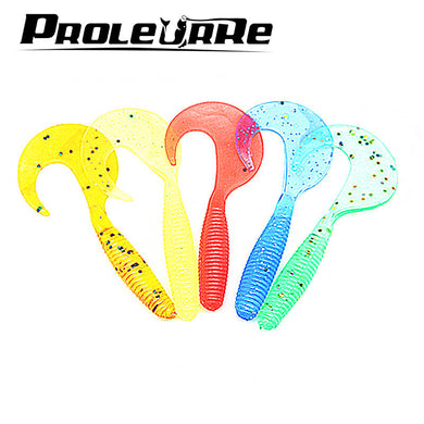 5 Pcs 6.5cm 2g Worm Soft Lures