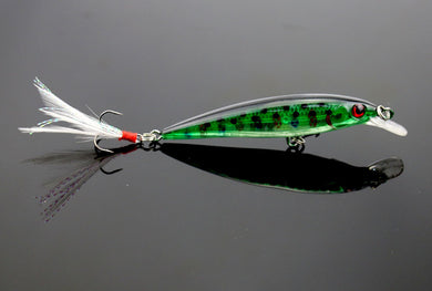 10pcs Fishing Lures 8g 6#Hook