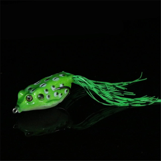 1Pcs 5cm 8g Soft Small Jump Frog Lures  8 Colors