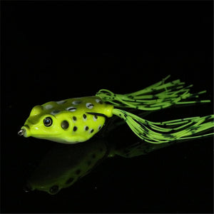 1Pcs 5cm 8g Soft Small Jump Frog Lures  8 Colors