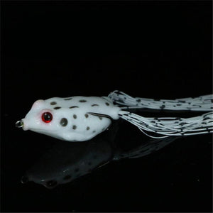 1Pcs 5cm 8g Soft Small Jump Frog Lures  8 Colors