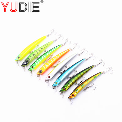 1Pcs 9cm 7.7g Fishing Lure 8 Color 6# Hook