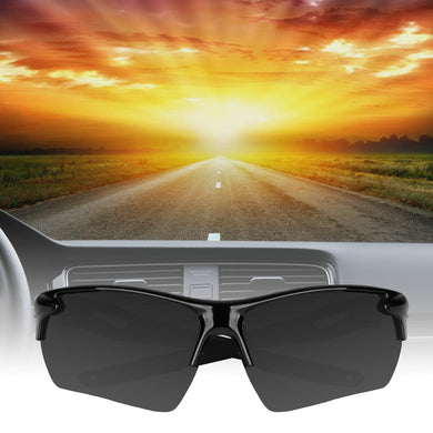 UV400 Half Frame Sunglasses