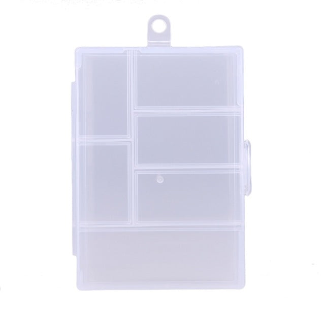 6/10/12 Compartments Storage Case Box Plastic