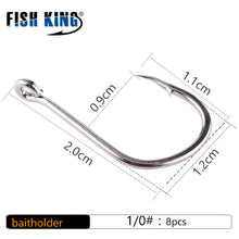 1# 2# 4# 6# 8# 10# 10Pcs 1/0# 2/0# 3/0# 8PCS Fishing hook