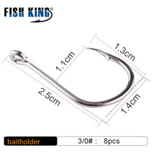 1# 2# 4# 6# 8# 10# 10Pcs 1/0# 2/0# 3/0# 8PCS Fishing hook