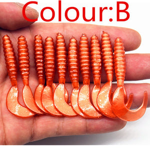 10Pcs 1.3g 5.5cmFishing Soft Lure