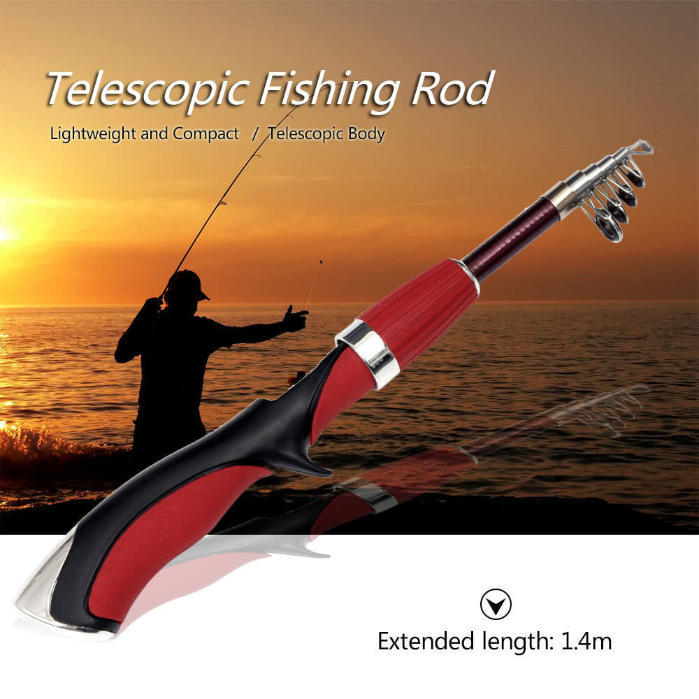 1.4m Telescopic Mini Fishing Rod
