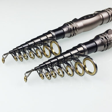 Telescopic 135 Rod Saltwater Travel Spinning Size:2.7M(8.86Ft)