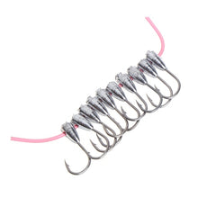 10 Pcs Fishing Hooks Lead Head