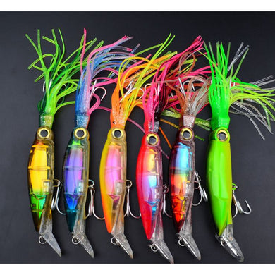 14cm Plastic Sleeve-Fish Lures Random Color