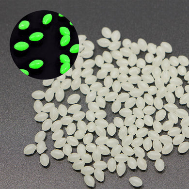 100Pcs Oval Luminous Glow InThe Dark Lure Floating lure