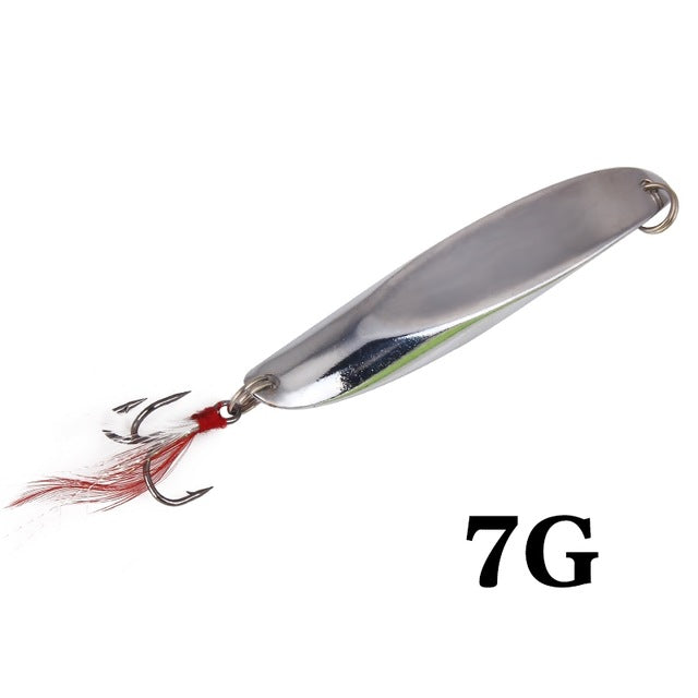 Metal Spinner Spoon Fishing 7g-40g
