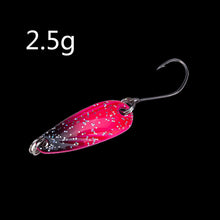 1PCS 30mm 2.5-3.5g Spinner Spoon