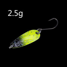 1PCS 30mm 2.5-3.5g Spinner Spoon